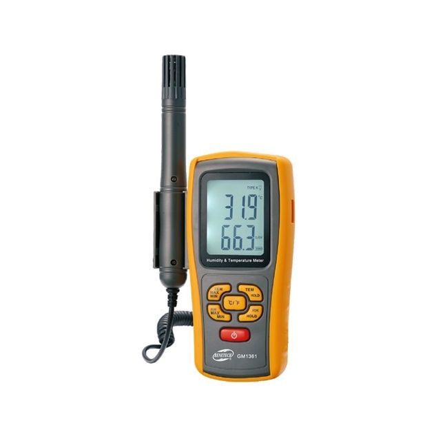 Электронный термогигрометр BENETECH GM1361, 0-100%, -10-50°C, фото  | SNABZHENIE.com.ua