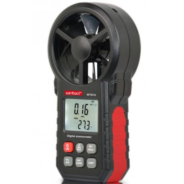 Анемометр WINTACT WT87A 0,3-30 м/с, -10-45°C, фото , изображение 3 | SNABZHENIE.com.ua Анемометр WINTACT WT87A 0,3-30 м/с, -10-45°C, фото , изображение 3 | SNABZHENIE.com.ua