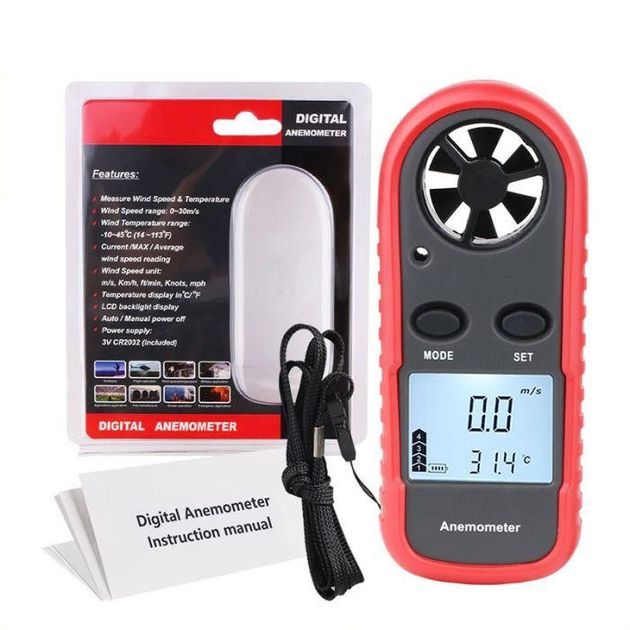Цифровой анемометр WINTACT WT816, 0,1-30 м/с, -10-45°C, фото , изображение 5 | SNABZHENIE.com.ua Цифровой анемометр WINTACT WT816, 0,1-30 м/с, -10-45°C, фото , изображение 5 | SNABZHENIE.com.ua