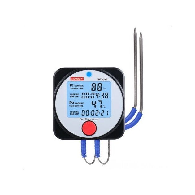 Цифровой термометр для барбекю WINTACT WT308A, Bluetooth, -40-300°C, фото  | SNABZHENIE.com.ua