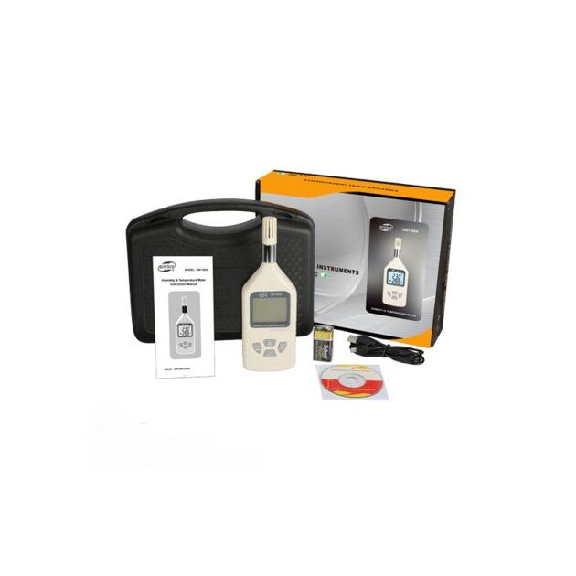 Термогигрометр USB BENETECH GM1360A -30-80°C, 0-100%, фото , изображение 2 | SNABZHENIE.com.ua Термогигрометр USB BENETECH GM1360A -30-80°C, 0-100%, фото , изображение 2 | SNABZHENIE.com.ua