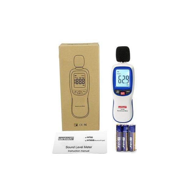 Шумомер Bluetooth 30-130 дБ WINTACT WT85B, фото , изображение 2 | SNABZHENIE.com.ua Шумомер Bluetooth 30-130 дБ WINTACT WT85B, фото , изображение 2 | SNABZHENIE.com.ua