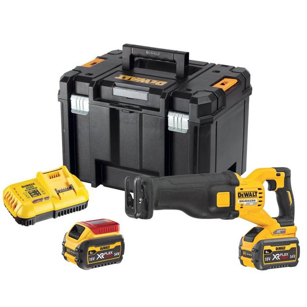 Пила сабельная аккумуляторная DeWALT DCS389T2, фото  | SNABZHENIE.com.ua