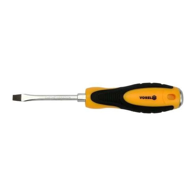 Отвертка плоская ударная VOREL SL6, 6-гранный стержень, 150 мм, фото , изображение 2 | SNABZHENIE.com.ua