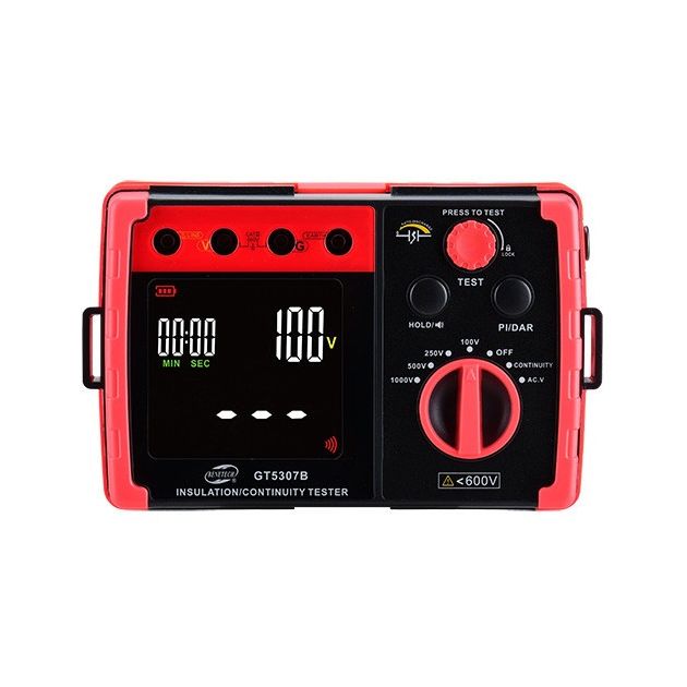 Мегаомметр BENETECH GT5307B для измерения сопротивления изоляции, фото  | SNABZHENIE.com.ua