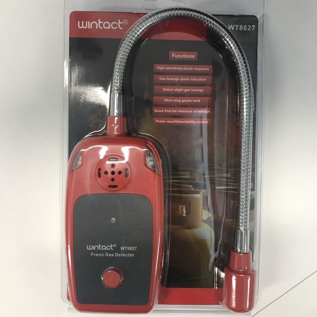 Детектор утечки фреону (10-1000 PPM) WINTACT WT8827, фото , зображення 7 | SNABZHENIE.com.ua Детектор утечки фреону (10-1000 PPM) WINTACT WT8827, фото , зображення 7 | SNABZHENIE.com.ua