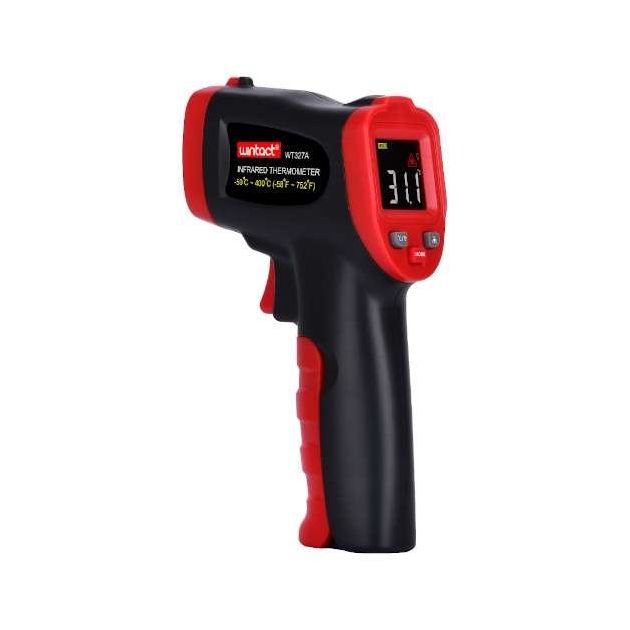 ИК-пирометр промисловий з кольоровим дисплеєм -50-400°C WINTACT WT327A, фото  | SNABZHENIE.com.ua