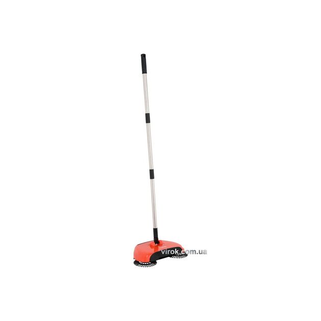 Телескопическая швабра LUND с 3 турбощетками и пылесборником, 104 см, фото  | SNABZHENIE.com.ua