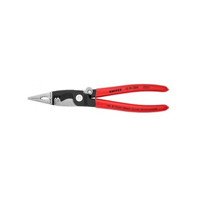 Електромонтажні кліщі KNIPEX 13 91 200, фото  | SNABZHENIE.com.ua