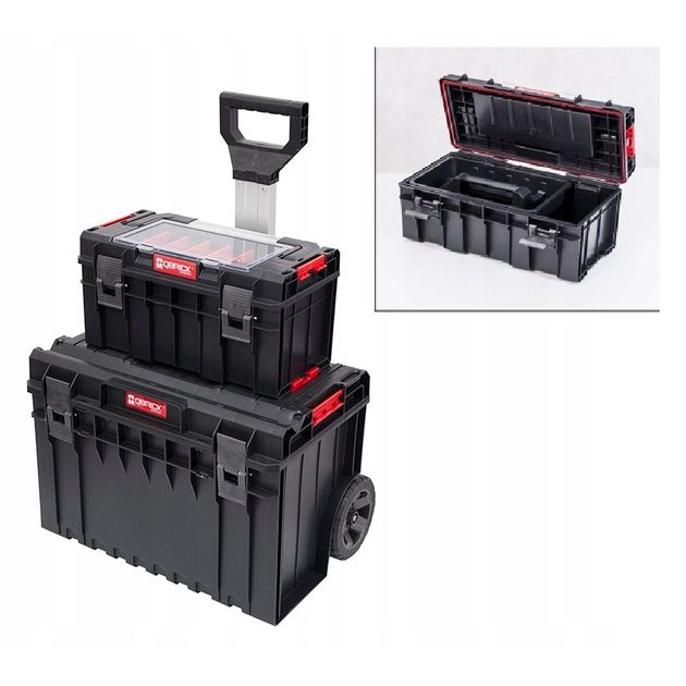Ящик для инструментов QBRICK SYSTEM CART + QBRICK SYSTEM PRO 500 Размер : 585 x 460 x 765, фото  | SNABZHENIE.com.ua
