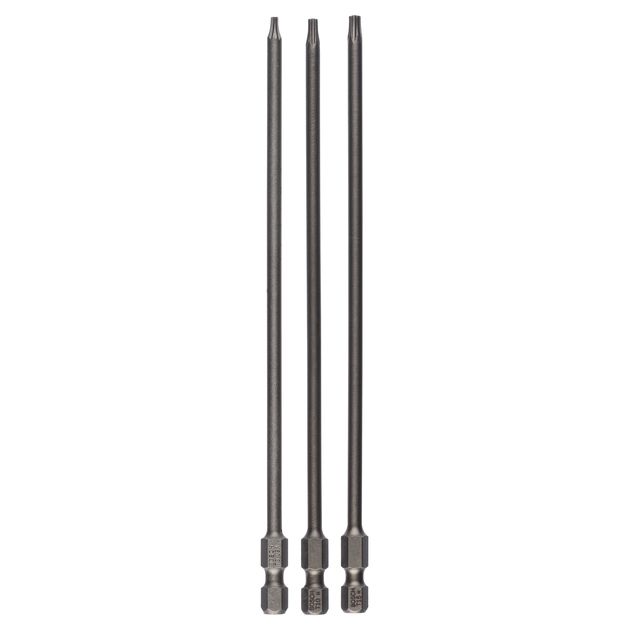 Набор бит Bosch Extra-Hart T8/T10/T15, 3 шт, 152 мм (2607001763), фото  | SNABZHENIE.com.ua