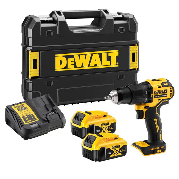 Дрель-шуруповёрт DeWALT DCD709P2T аккумуляторная ударная бесщёточная, фото  | SNABZHENIE.com.ua