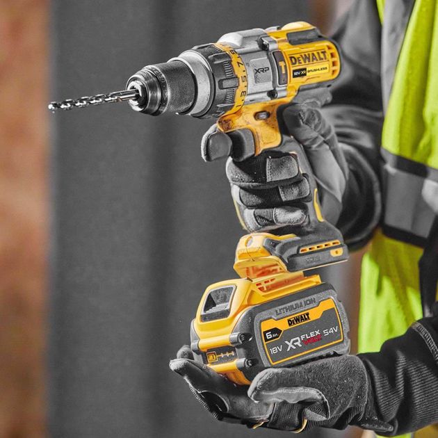 Дрель-шуруповерт акумуляторний безщітковий ударний DeWALT DCD999NT, фото , зображення 10 | SNABZHENIE.com.ua Дрель-шуруповерт акумуляторний безщітковий ударний DeWALT DCD999NT, фото , зображення 10 | SNABZHENIE.com.ua