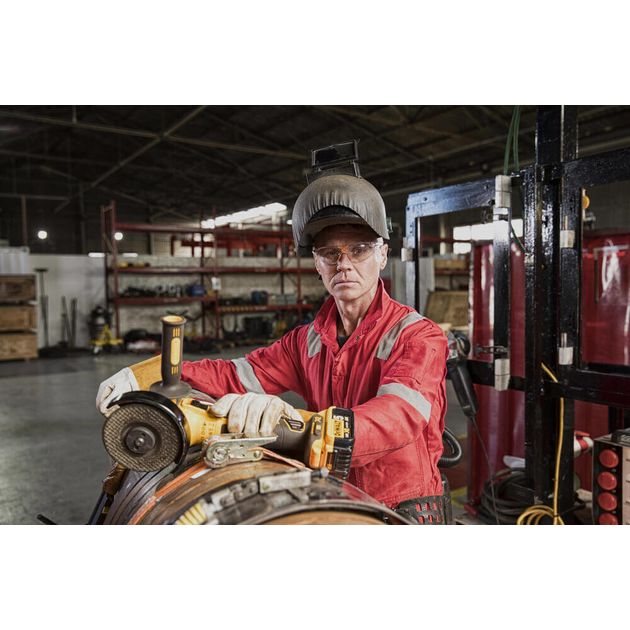 Шліфмашина кутова - болгарка акумуляторна безщіткова DeWALT DCG405P3, фото , зображення 7 | SNABZHENIE.com.ua Шліфмашина кутова - болгарка акумуляторна безщіткова DeWALT DCG405P3, фото , зображення 7 | SNABZHENIE.com.ua