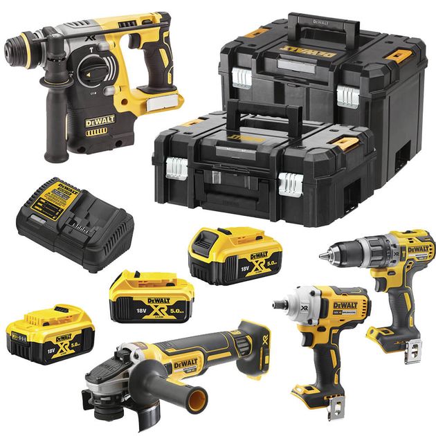 Набор инструментов DeWALT DCK428P3T, 4 бесщеточных инструмента, фото  | SNABZHENIE.com.ua