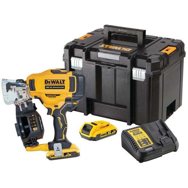 Аккумуляторный бесщёточный гвоздезабивной пистолет DeWALT DCN45RND2, фото , изображение 8 | SNABZHENIE.com.ua Аккумуляторный бесщёточный гвоздезабивной пистолет DeWALT DCN45RND2, фото , изображение 8 | SNABZHENIE.com.ua