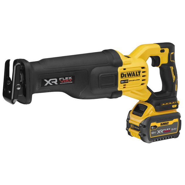 Пила сабельная аккумуляторная DeWALT DCS386T1, фото  | SNABZHENIE.com.ua