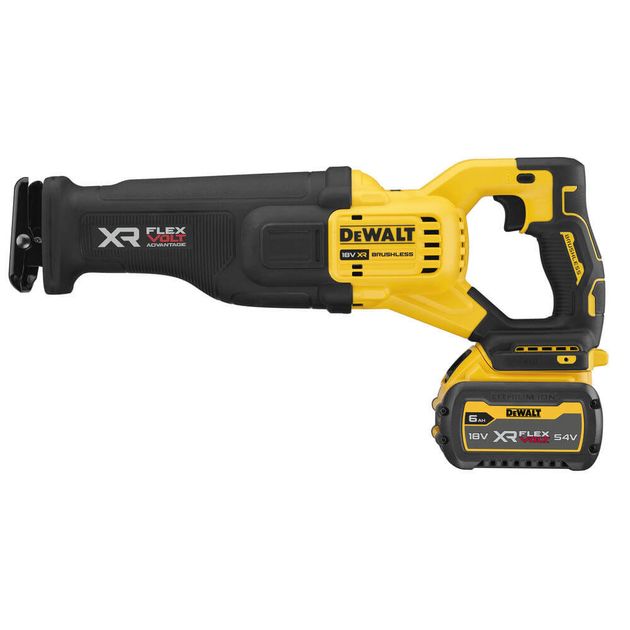 Пила сабельна акумуляторна DeWALT DCS386T1, фото , зображення 2 | SNABZHENIE.com.ua