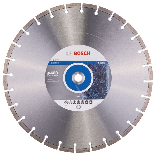 Алмазный диск Bosch Standard для камня 400x20/25,4x3,2 мм, фото  | SNABZHENIE.com.ua