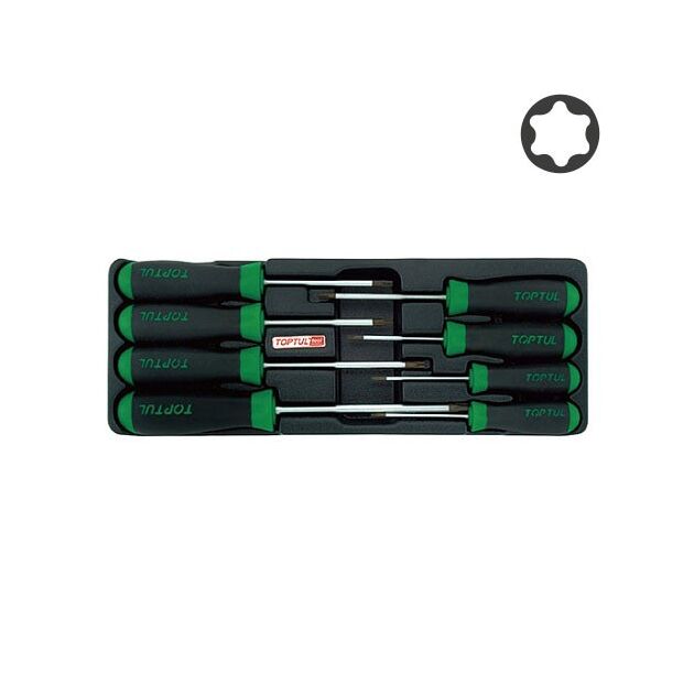 Набор отверток TORX T9-T40 8 ед. в ложементе TOPTUL GAAT0813, фото  | SNABZHENIE.com.ua