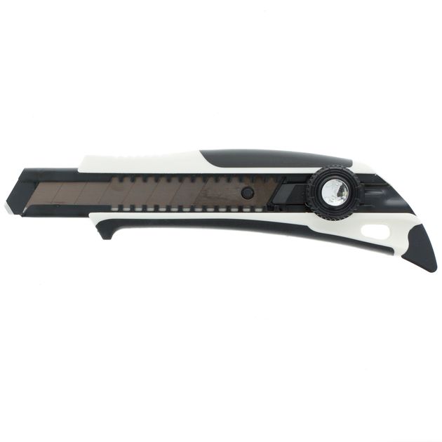 Нож сегментный 18мм TAJIMA Fin Cutter DFC561N, винтовой фиксатор, фото , изображение 5 | SNABZHENIE.com.ua