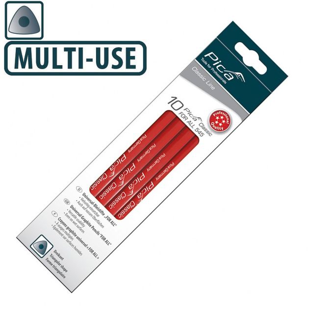 Универсальный карандаш Pica Classic FOR ALL 545, мультиматериальный, фото , изображение 4 | SNABZHENIE.com.ua