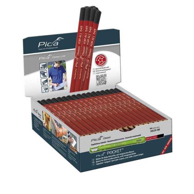 Универсальный карандаш Pica Classic FOR ALL 545, мультиматериальный, фото , изображение 5 | SNABZHENIE.com.ua