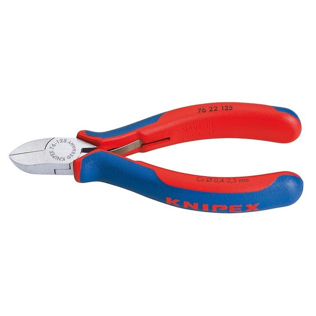 Кусачки бокові для електроніки KNIPEX 76 22 125, фото  | SNABZHENIE.com.ua