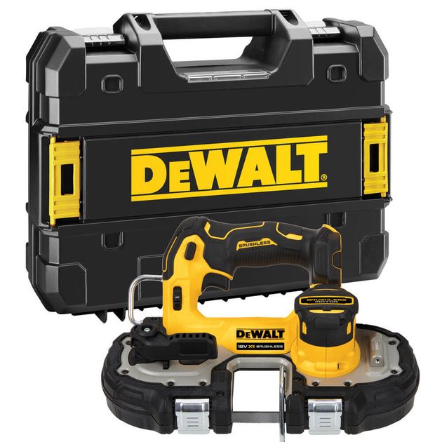 Пила ленточная аккумуляторная DeWALT DCS377NT безщеточная, фото  | SNABZHENIE.com.ua