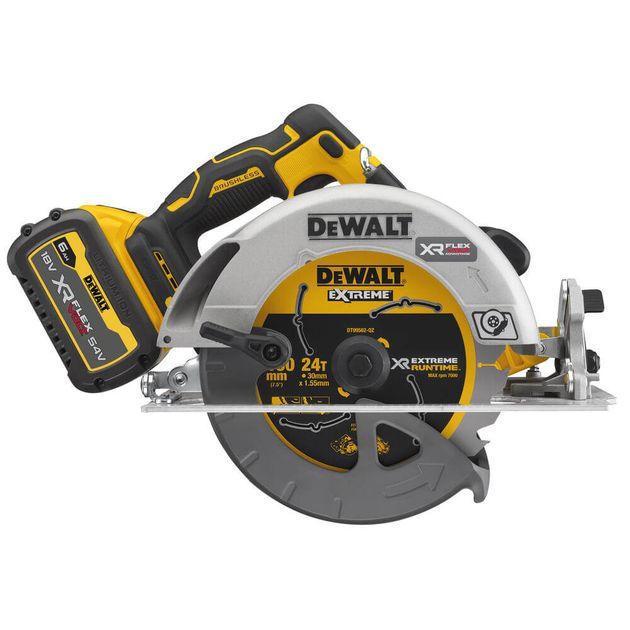 Дисковая аккумуляторная пила DeWALT DCS573T1, бесщеточная, фото , изображение 2 | SNABZHENIE.com.ua Дисковая аккумуляторная пила DeWALT DCS573T1, бесщеточная, фото , изображение 2 | SNABZHENIE.com.ua