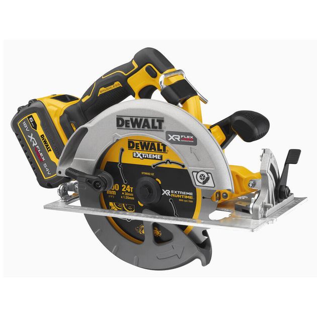 Дисковая аккумуляторная пила DeWALT DCS573T1, бесщеточная, фото , изображение 3 | SNABZHENIE.com.ua Дисковая аккумуляторная пила DeWALT DCS573T1, бесщеточная, фото , изображение 3 | SNABZHENIE.com.ua