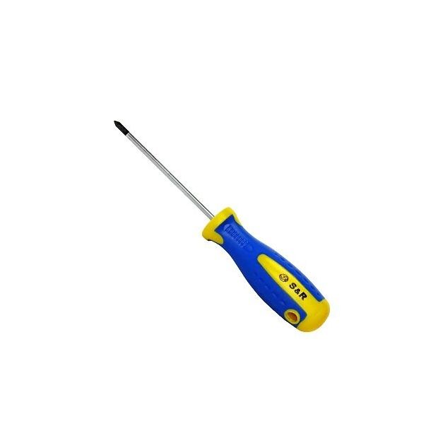 Отвертка S&R S2 PH1, 75 мм, фото  | SNABZHENIE.com.ua