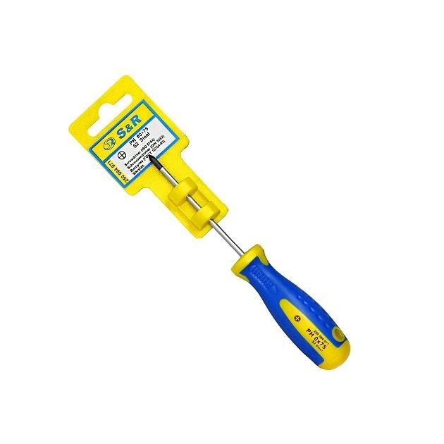 Отвертка S&R S2 PH0 х 75мм, фото , изображение 3 | SNABZHENIE.com.ua Отвертка S&R S2 PH0 х 75мм, фото , изображение 3 | SNABZHENIE.com.ua