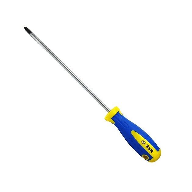 Отвертка S&R S2 PH2, 200 мм, фото  | SNABZHENIE.com.ua