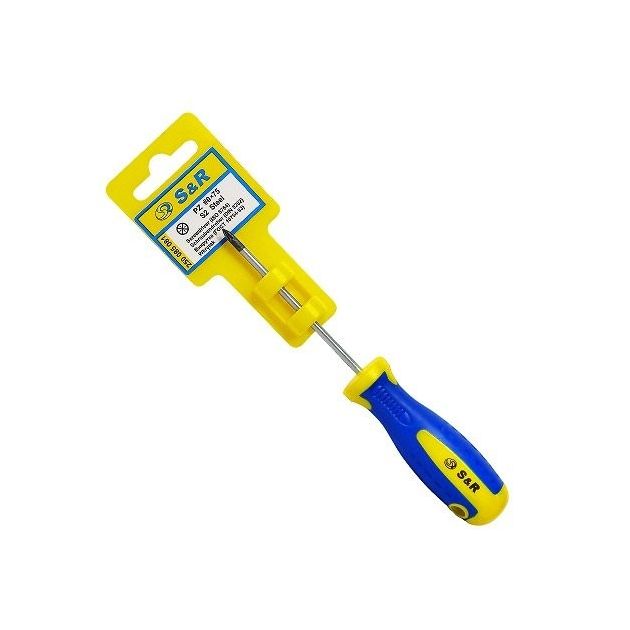 Отвертка S&R серії S2 з профілем PZ0 х 75мм, фото , зображення 4 | SNABZHENIE.com.ua Отвертка S&R серії S2 з профілем PZ0 х 75мм, фото , зображення 4 | SNABZHENIE.com.ua