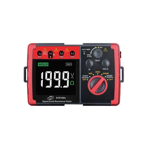 Тестер сопротивления заземления BENETECH GT5105A (0-2000 Ω), фото  | SNABZHENIE.com.ua