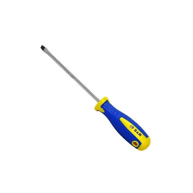 Отвертка S&R S2 SL5.5 х 1.0 x 125мм, фото  | SNABZHENIE.com.ua