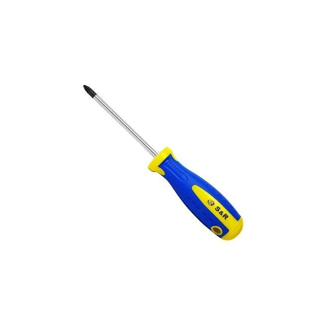 Отвертка S&R S2 PZ2 100мм, фото  | SNABZHENIE.com.ua