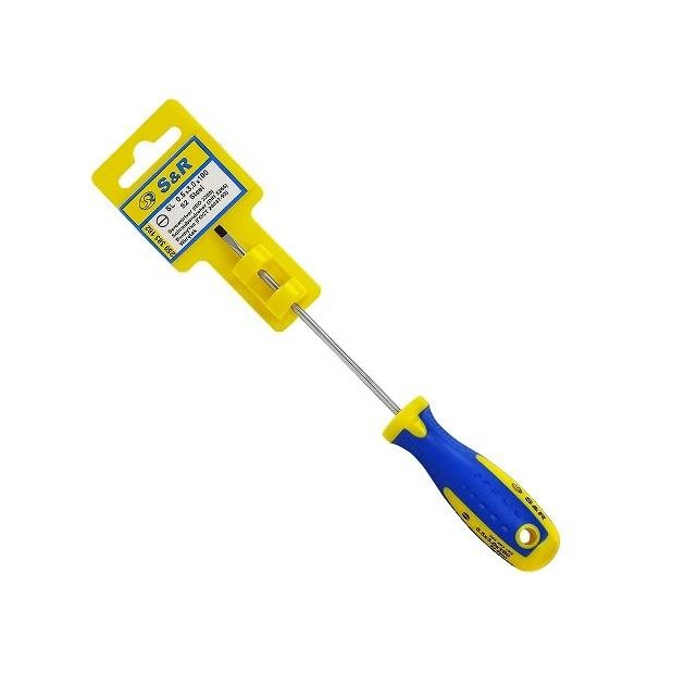 Отвертка S&R S2 SL3 х 0.5 x 100мм, фото , изображение 2 | SNABZHENIE.com.ua Отвертка S&R S2 SL3 х 0.5 x 100мм, фото , изображение 2 | SNABZHENIE.com.ua