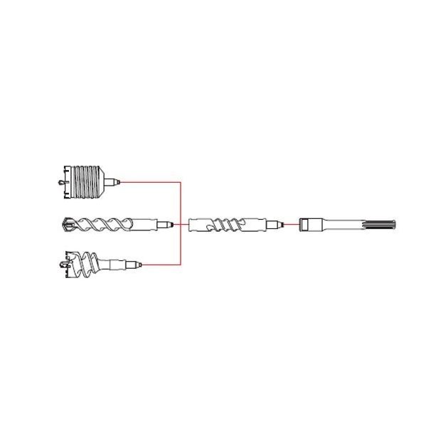 Шнековый бур по бетону S&R VERSIO 35х150, фото , изображение 3 | SNABZHENIE.com.ua Шнековый бур по бетону S&R VERSIO 35х150, фото , изображение 3 | SNABZHENIE.com.ua
