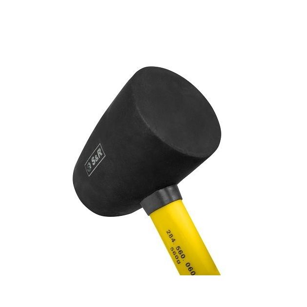 Резиновый молоток S&R 60мм, 560г, черный, фото , изображение 5 | SNABZHENIE.com.ua Резиновый молоток S&R 60мм, 560г, черный, фото , изображение 5 | SNABZHENIE.com.ua