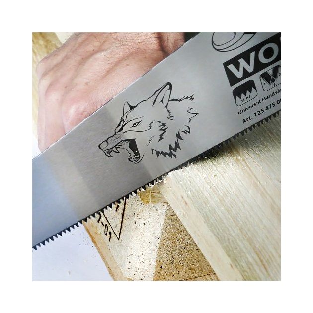 Ножовка по дереву S&R, 475 мм, 11 зубьев/дюйм, фото , изображение 10 | SNABZHENIE.com.ua Ножовка по дереву S&R, 475 мм, 11 зубьев/дюйм, фото , изображение 10 | SNABZHENIE.com.ua