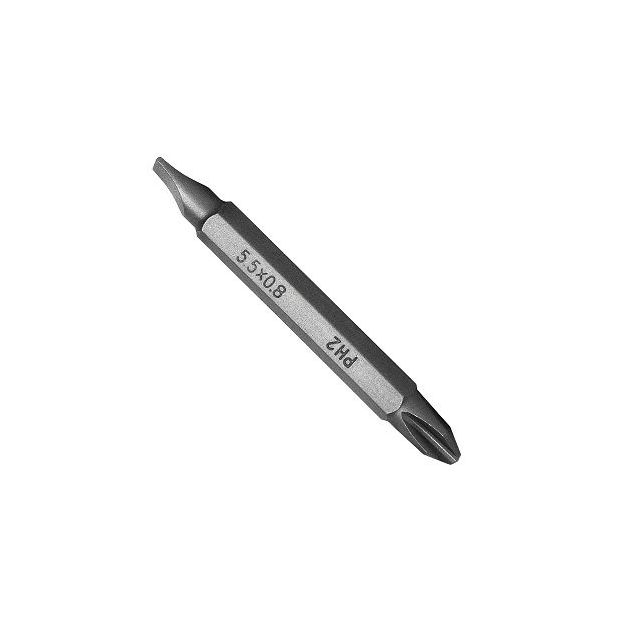 Бита S&R PH2/SL5.5 60 мм двухсторонняя, фото  | SNABZHENIE.com.ua