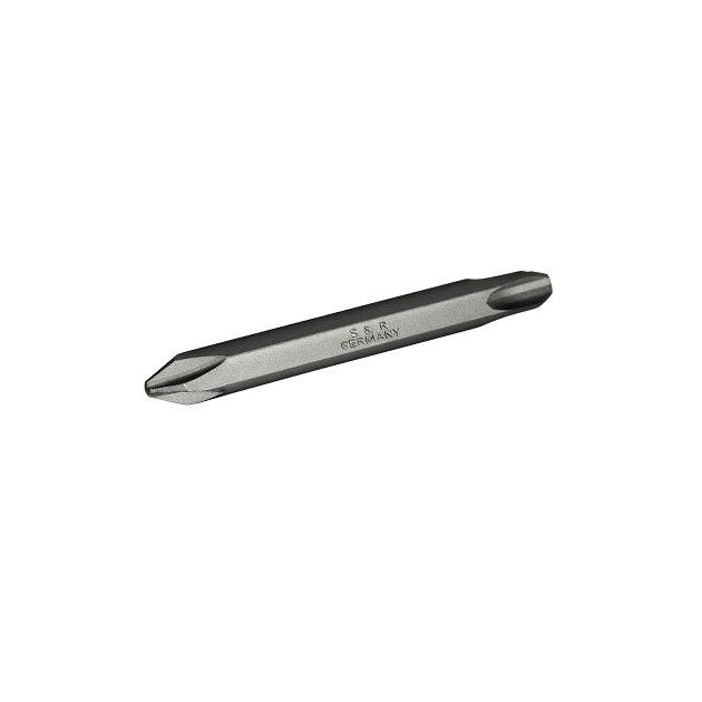 Двусторонняя бита S&R PH1/PH2 60 мм, фото  | SNABZHENIE.com.ua