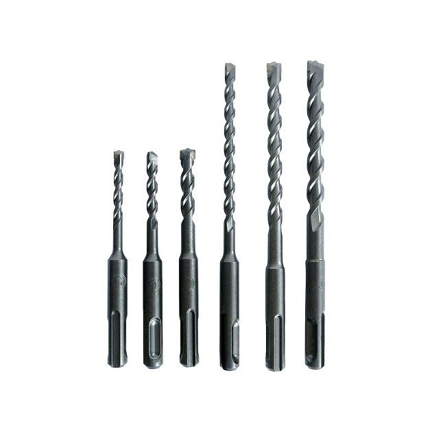 Набір бурів S&R Meister SDS-plus 6 шт., фото , зображення 2 | SNABZHENIE.com.ua Набір бурів S&R Meister SDS-plus 6 шт., фото , зображення 2 | SNABZHENIE.com.ua