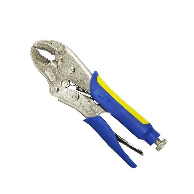 Плоскогубцы S&R быстрозажимные 125x29 мм, фото  | SNABZHENIE.com.ua
