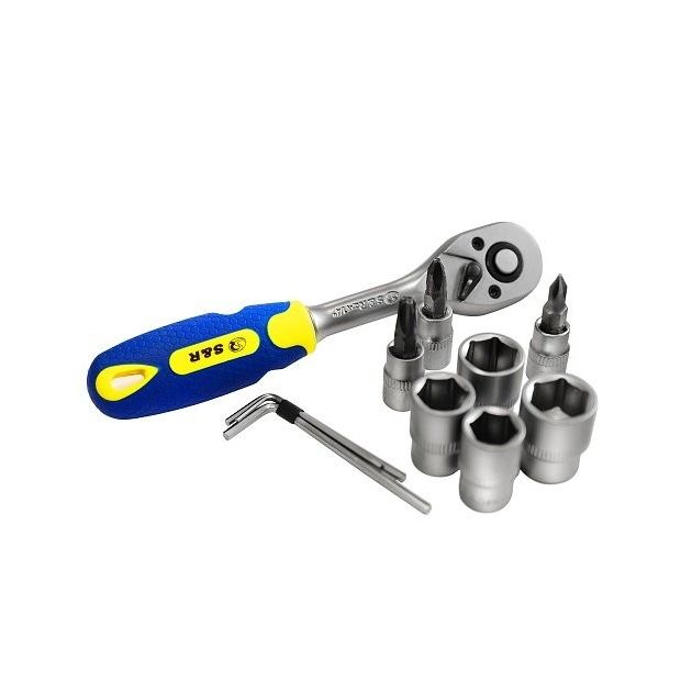 Набор торцевых головок S&R 1/4", 46 предметов, фото , изображение 9 | SNABZHENIE.com.ua Набор торцевых головок S&R 1/4", 46 предметов, фото , изображение 9 | SNABZHENIE.com.ua