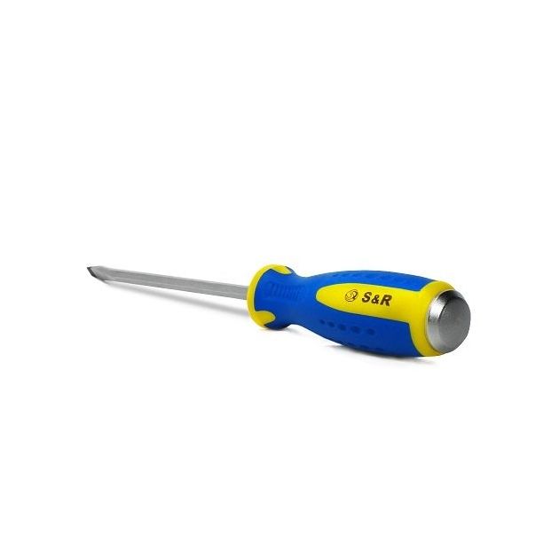Отвертка S&R SL6,5x150 мм ударна, фото , зображення 6 | SNABZHENIE.com.ua Отвертка S&R SL6,5x150 мм ударна, фото , зображення 6 | SNABZHENIE.com.ua