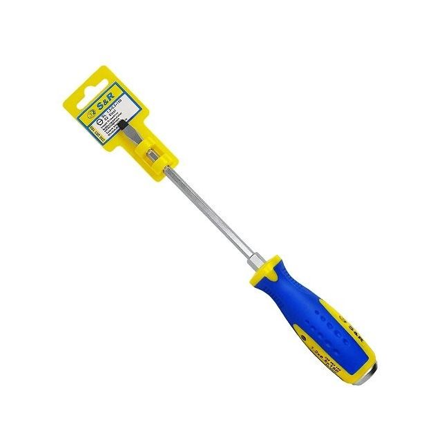 Отвертка S&R SL6,5x150 мм ударна, фото , зображення 3 | SNABZHENIE.com.ua Отвертка S&R SL6,5x150 мм ударна, фото , зображення 3 | SNABZHENIE.com.ua