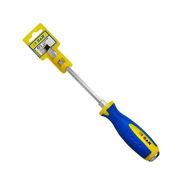 Отвертка S&R SL8,0x150 мм ударна, фото , зображення 8 | SNABZHENIE.com.ua Отвертка S&R SL8,0x150 мм ударна, фото , зображення 8 | SNABZHENIE.com.ua